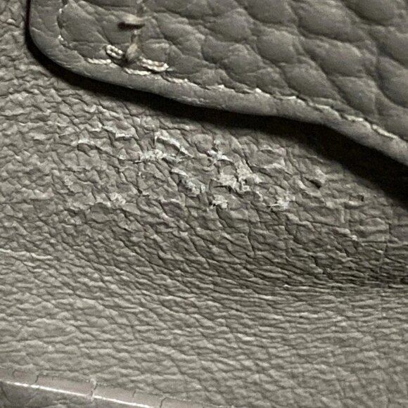 FURLA - Gray Beige Leather Handbag - Picture 10 of 10